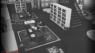 My wife is fuckin a stranger at the library, I saw it on the securty cam
