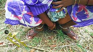 Indian Couple Enjoys Outdoor Nature
