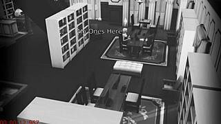 My wife is fuckin a stranger at the library, I saw it on the securty cam
