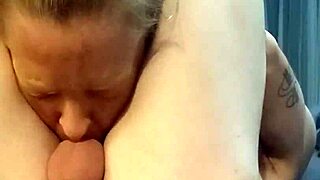 couple making an example with her throat