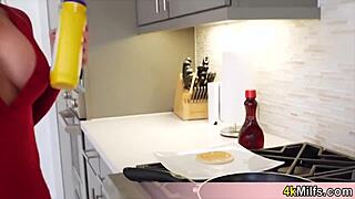 Beautiful Busty Milf Wife Phoenix Marie Intensely Roleplays with Hubby, Featuring Pussy Play, Feet, Ass, Lingerie, and Oral Action.