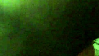 Lover In Red Stockings Worships Monster Black Cock