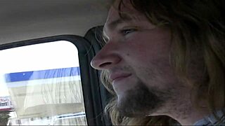 fucking blonde sweet mom in stockings on a cozy bed.