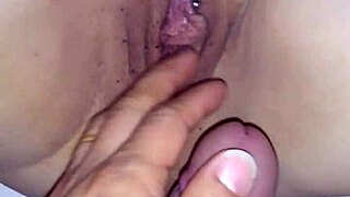 Wife's intriguing pussy piercing