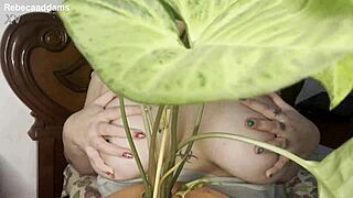 Intense Oiled Tit Wiggle in Shower Humiliation