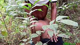 a fat bbw lady gets a hot doggystyle fuck from her neighbor and cums