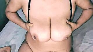 Have you seen this beautiful chubby Desi Indian bhabhi with big boobs and wet hairy pussy?