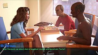 Wife And Stepmother With Big Tits Seduce Each Other. They Share Taboo Moments.