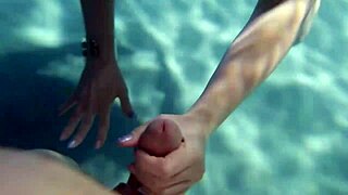 Scuba Blonde Babe Sunny Lane Sucks Dick Underwater in Sensual Scene
