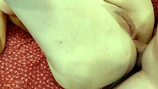 Creampie pussy and anal creampie with big ass