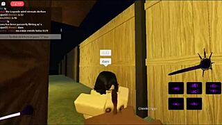 latina girl gets her ass filled by monster black cock in roblox game