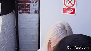 spicy peach swallows cum