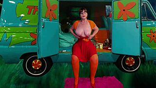 Granny Velma Dinkley Gets Fingered In Costumes!