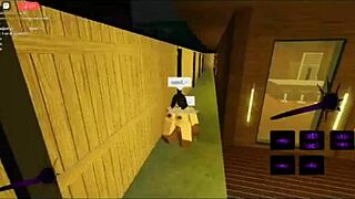 latina girl gets her ass filled by monster black cock in roblox game