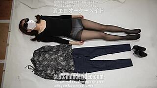 UNDERWEAR FETISH STRIPTEASE WITH CLOTHES RIPPED!