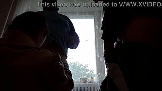 Wow, Real Lesbian Threesome: Students And Teacher Licking Pussy And Cum!