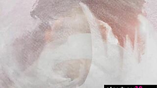 Glamorous blonde muse polina reveals perfect tits and pussy