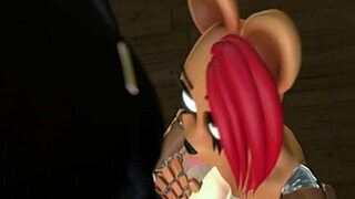 Sexy lesbian toy Freddy engages in anal licking and fucking