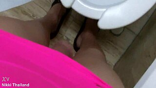 Nikki, What Are You Doing In The T-Ladies Room?