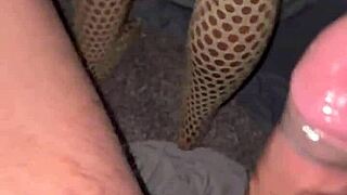 stripper wants a facial but gets a creampie instead