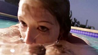 Scuba Blonde Babe Sunny Lane Sucks Dick Underwater in Sensual Scene