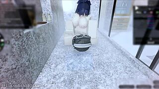 Yuuka, Give Me That 100kg Ass for Sex, Creampie, Blowjob, Riding, and Cumshot with Follower 15! Part 2!