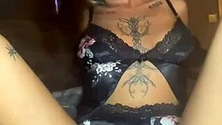 Horny Emo Teen Solo With Big Ass