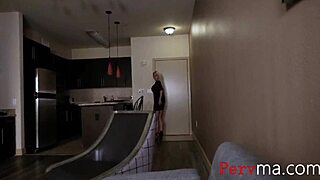 Step mom rides big cock