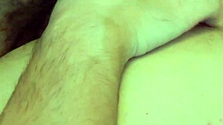 Mature milf's hairy pussy licked to orgasm