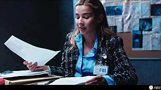 Detective Agatha Vega Gets Face Fucked and Cums in Freeze Fetish