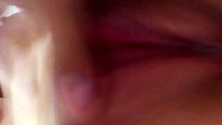 Rich girl masturbates wildly in erotic solo session!