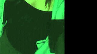 This cougar mommy flashes her big natural tits while walking in public with students around