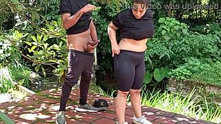 Late To Training, Coach Punishes With Outdoor Fuck