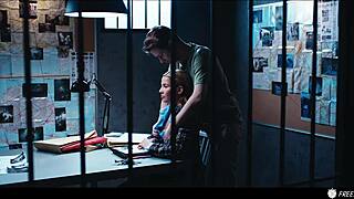 Detective Agatha Vega Gets Face Fucked and Cums in Freeze Fetish