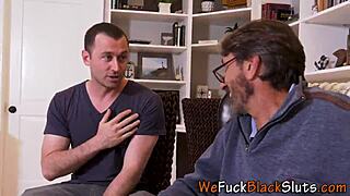 I feel the ebony babe getting double penetrated intensely