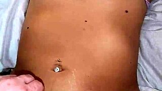 Vered's Bedroom Play In Purple Lingerie