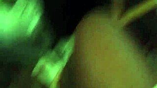 My stepmom is acting like she's not looking at the big black cock flashing.