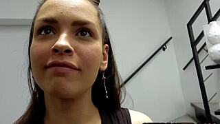 check out this amateur latina giving sloppy head pov on huge cock in medellin