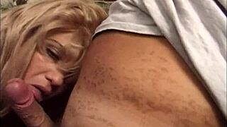 When the slut craves cock too much, better use the strapon for that hairy pussy 😏