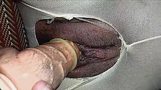 This pretty girl's tight wet pussy gets creampied in a sexy one-on-one. 😏