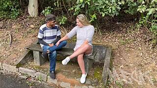 Slutty Milf Begs For Anal Fetish In Forest Park