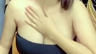 I cant beleive these big tits are so sexy, driving me wild for that tight pussy