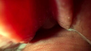 Amateur dude fingers ass and fucks stepsister's tight creamy pussy. Quickie ends with cumshot.