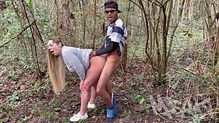 Slutty Milf Begs For Anal Fetish In Forest Park