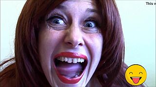 Horny Fetish Queen Uses Tongue!