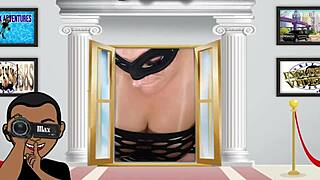 pov olivia juggs gives sloppy blowjob on lunch break