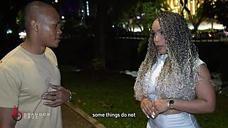 BBC家伙给丰满女人现金换街头色情与Brandon Cruz & Kataleya Gil