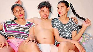 Uttaran20 - Tits And Milf Have Threesome With Guy Xxx 😏