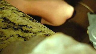 Julie Jiggles rocks that big tits blowjob and cum swallow on hidden camera 😍