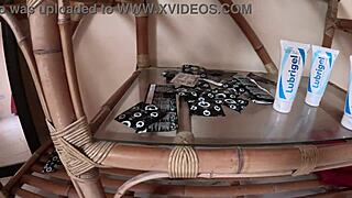 Plumber checks leak, ends up fucking the skinny young girl's tight pussy 😏